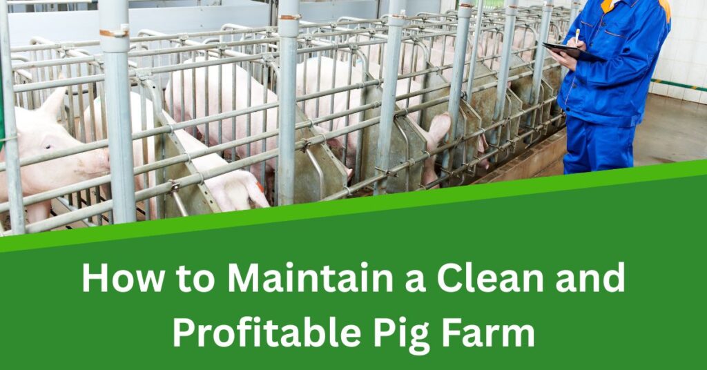 How to Maintain a Clean and Profitable Pig Farm