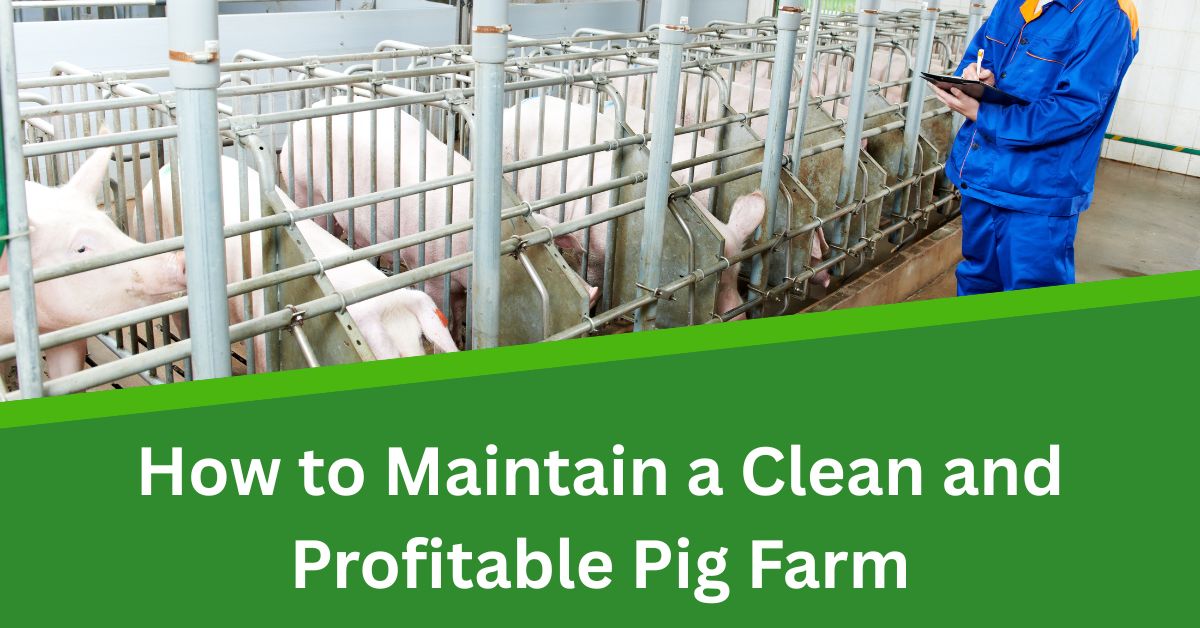 How to Maintain a Clean and Profitable Pig Farm