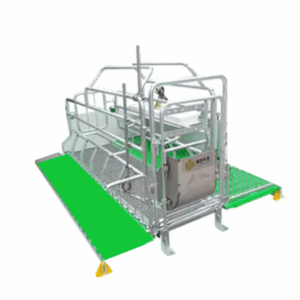 Farrowing crate without frame